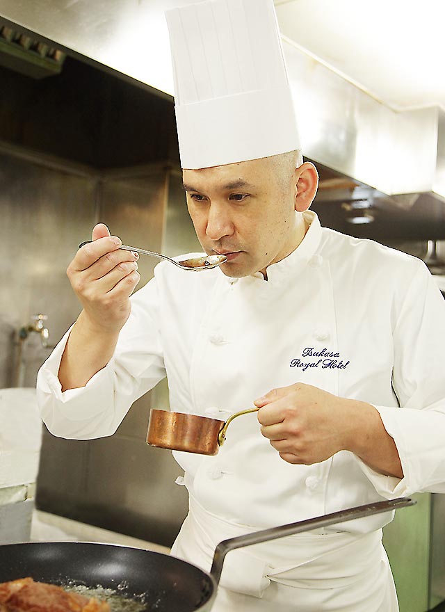 Head Western Chef Shimoda . All Japan Chefs Association member
